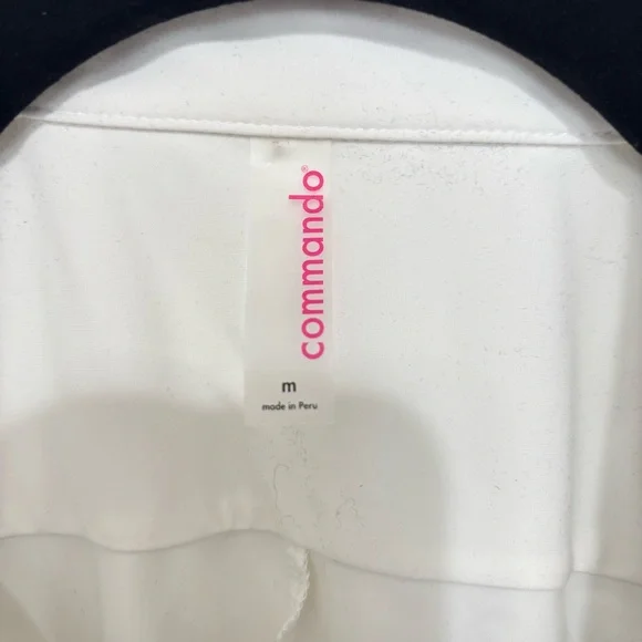 COMMANDO button down bodysuit in white - Picture 6 of 8